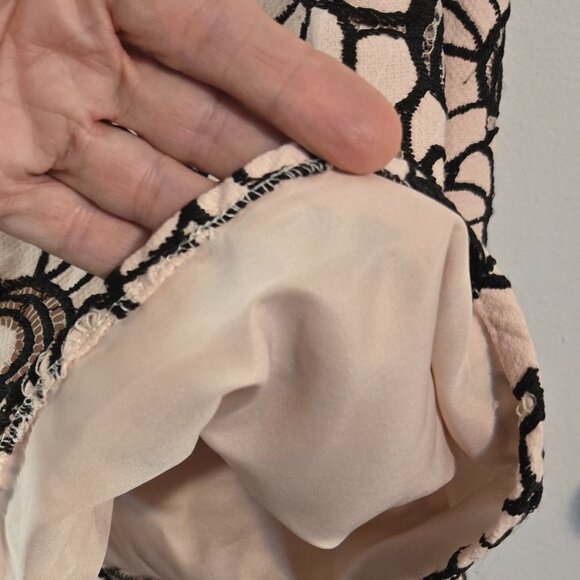 Pippa and Julie Pink/Black lined Girls Dress - Picture 4 of 4